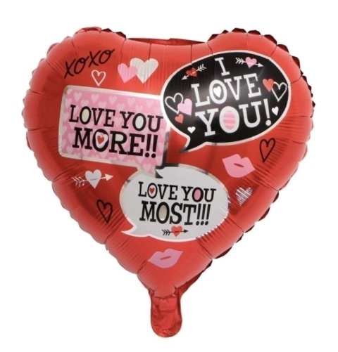 Corazón Love You !! 18"