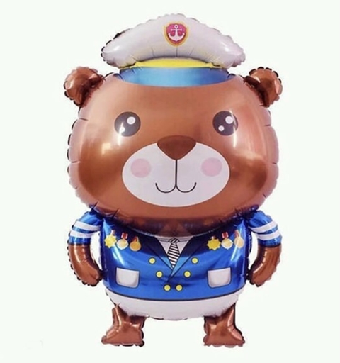 Globo metalizado Oso marinero 75cm H7
