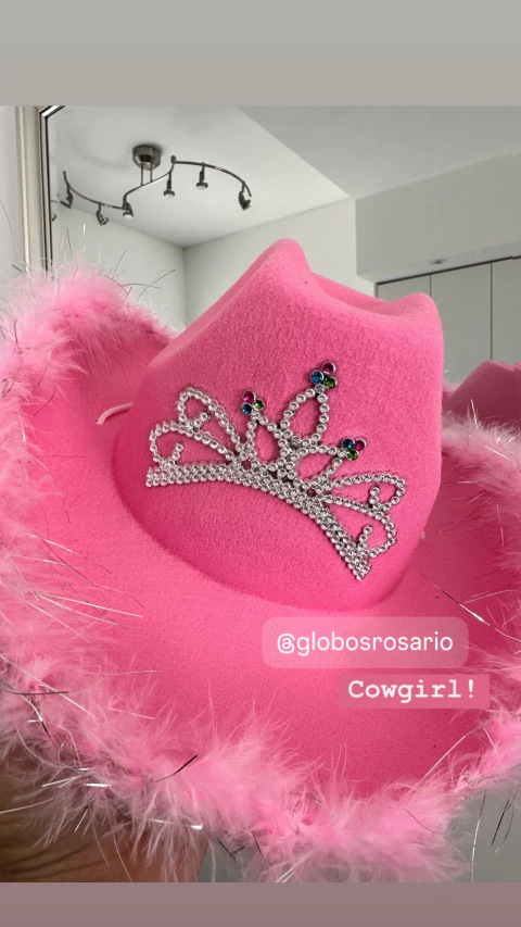 Sombrero Cawgirl corona x unidad