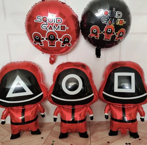 Globo Juego del Calamar 60 cm