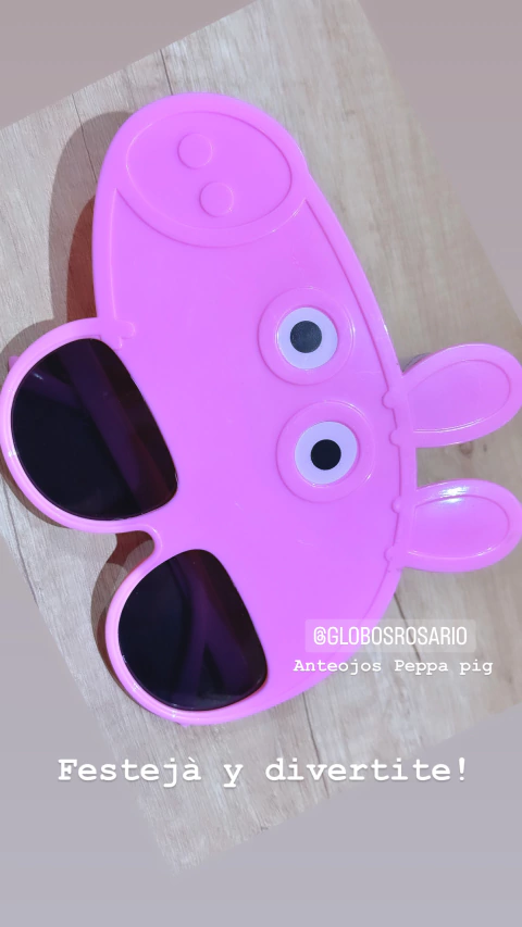 Anteojos infantil Peppa pig x unidad