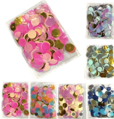 Confetti circular 1.5 cm x 10 g