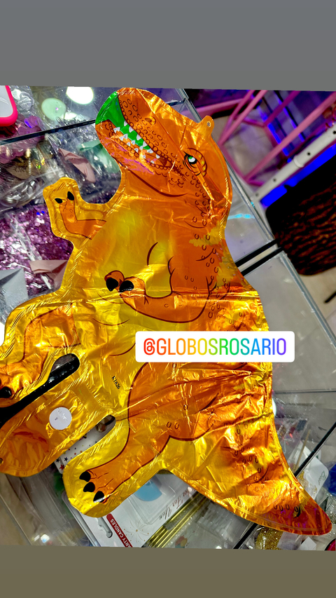 Globo Dinosaurio Mini Trex 30cmJurassic