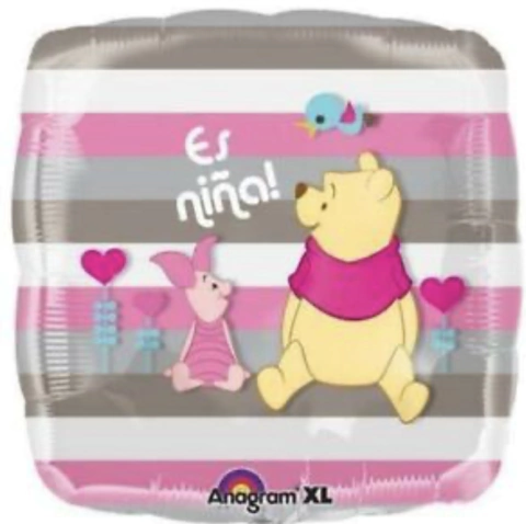 Globo Winnie Pooh Es Niña 18" Anagram
