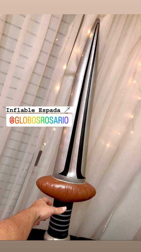 Espada inflable 95 cm x unidad