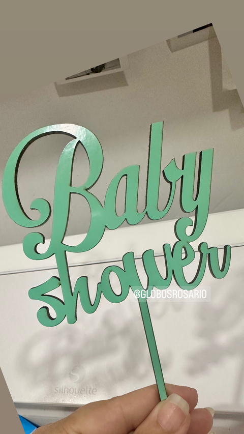 Topper Baby Shower x unidad