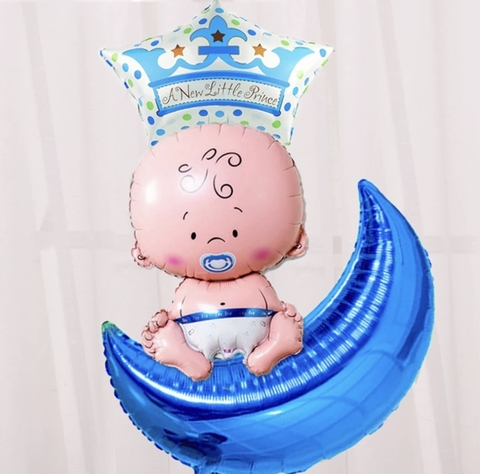Globo Luna Azul70 cm