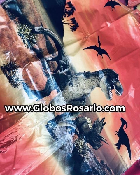 Globo metalizado dinosaurio T-Rex 18"