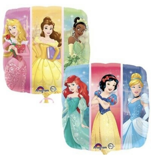 Globo metalizado Princesas de Disney 18"