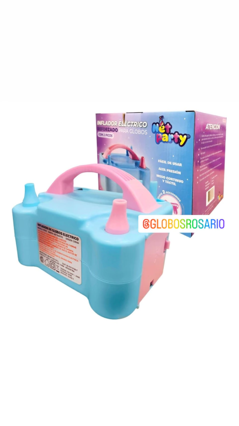 Inflador de globos Eléctrico Profesional pico