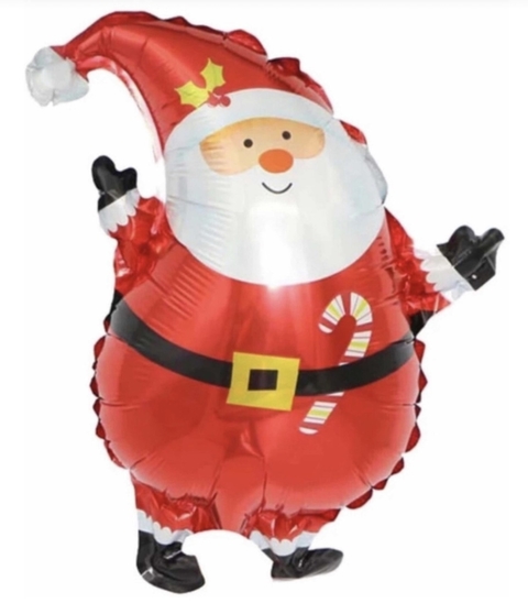 Globo metalizado Papá Noel 70 cm
