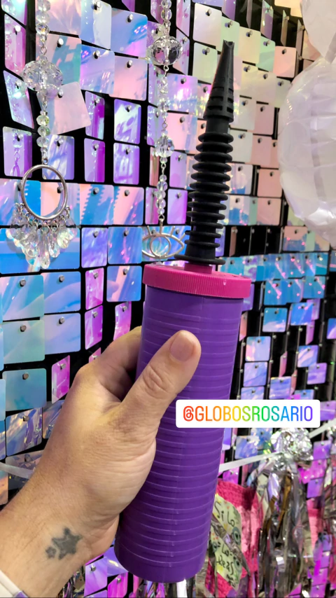 Inflador manual de globos Dilax