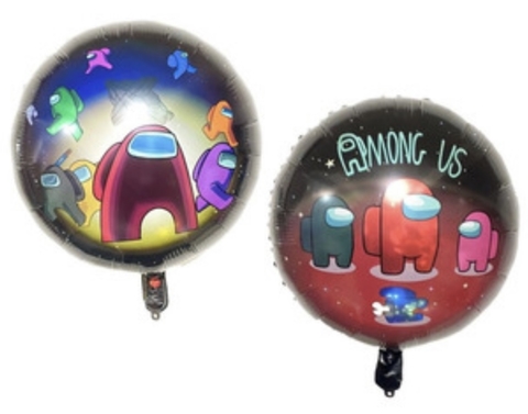 Globo redondo among Us 18"