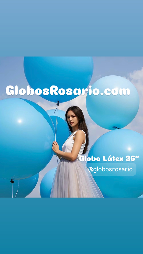 Globo de látex 36” x unidad