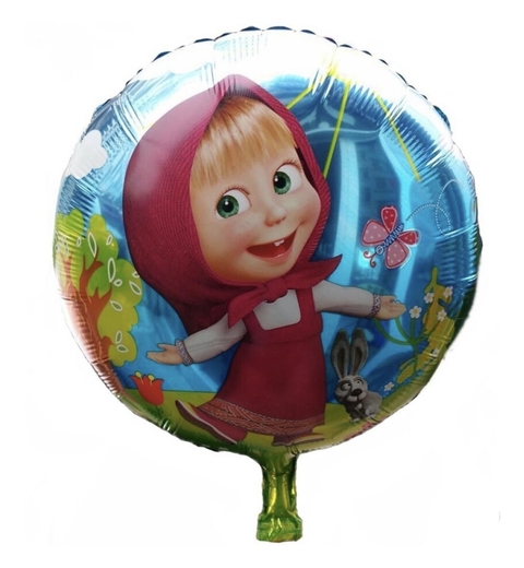 Globo metalizado Masha 18"