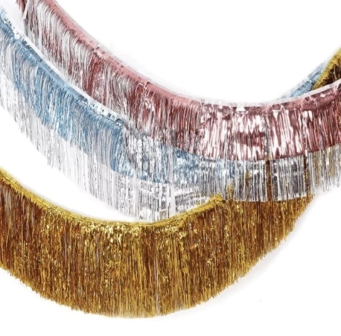 Cortina Metalizada Amanda 90 x 35