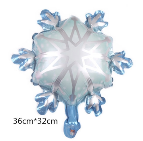 Globo Copo de nieve Frozen 20cm apto Aire