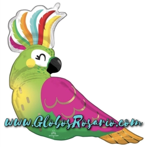 Globo metalizado Guacamayo 30" Anagram