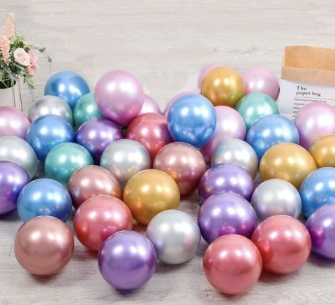 Globo Cromado latex 5" Crhome - comprar online