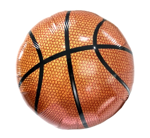 Globo metalizado pelota Básquet 18"