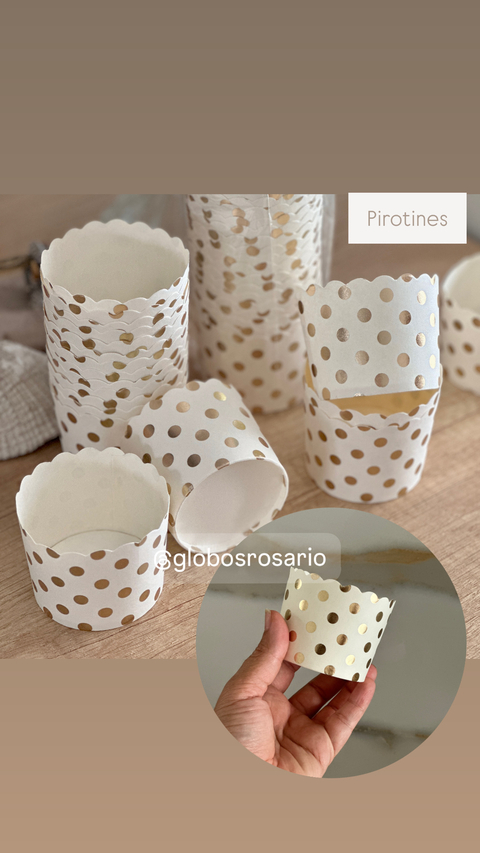 Pirotines x 10 unidades