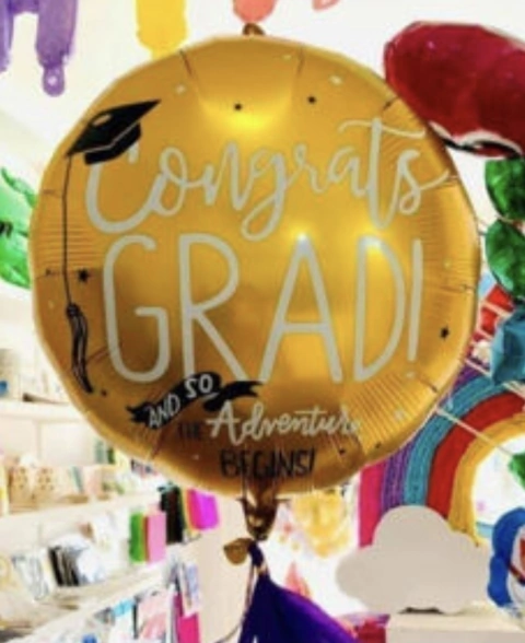 Globo metalizado Graduación 22"