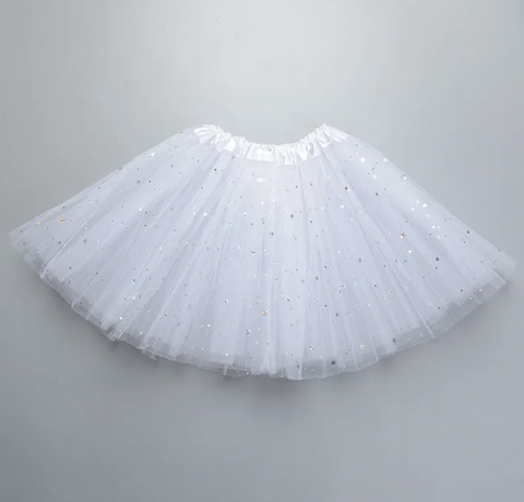 TuTú Pollera Tul con Brillo