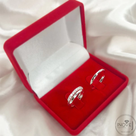 Alianças 2 mm lisas e chanfradas - comprar online