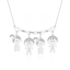 Colar personalizado 4 filhos (as)