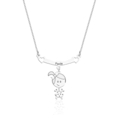 Colar personalizado 1 filho (a)