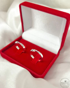 Alianças 3 mm Entrelaços na internet