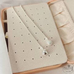 Pulseira Pand. coração cravejado - Inove Joias