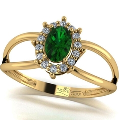 Anel de formatura - Prata 950 ou Ouro 18K - anfor008