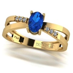 Anel de formatura - Prata 950 ou Ouro 18K - anfor0011