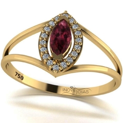 Anel de formatura - Prata 950 ou Ouro 18K - anfor0012
