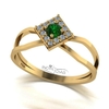 Anel de formatura - Prata 950 ou Ouro 18K - anfor0023