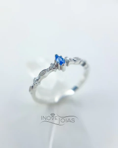 Anel de formatura - Prata 950 ou Ouro 18K - Pamela