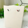 Par de brincos borboleta origami