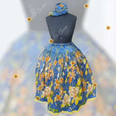 Conjunto Umbanda Candomblé Saia e Pano da costa