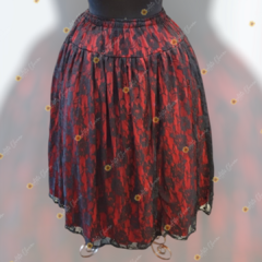 Saia umbanda candomblé renda