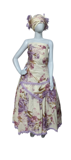 Conjunto 3 peças umbanda candomblé roxo