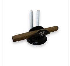 Suporte Charuto + cigarro preto