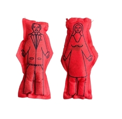 Boneco Vudu vermelho (casal) - comprar online