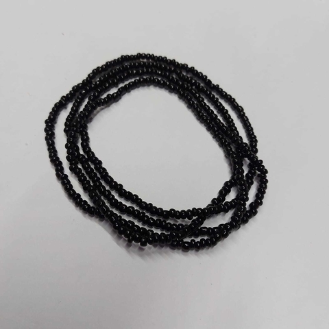 Guia em missangas/miçangas preto