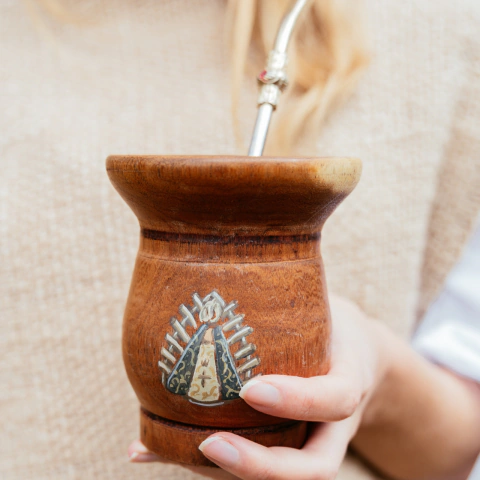 Imagen de Mate de madera nativa