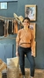 PREVENTA - Sweater Atamisqui - tostado - comprar online