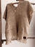 Poncho Gurí - Crudo con rosa - tienda online