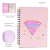CUADERNO SKORA 35167 18X13 SPARKLE X80