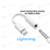 Cable Adaptador de IPHONE Para Auriculares o Cable Auxiliar