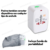Adaptador Internacional Viajero Enchufes de Entrada y Salida Universales - BIGSALEONLINE